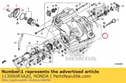 Here you can order the cover assy., fr. Crankcase from Honda, with part number 11300HR3A20: