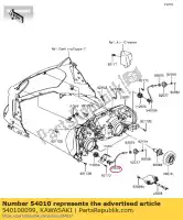 540100099, Kawasaki, kabel, gericht, lh kawasaki gtr  c a e 1400gtr abs zg1400 kact 1400 , Nieuw