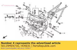 Aqui você pode pedir o nenhuma descrição disponível no momento em Honda , com o número da peça 50129MEN730: