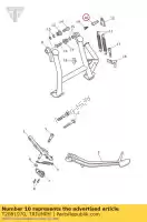 T2081970, Triumph, molla perno cavalletto centrale triumph tiger explorer tiger explorer xc 1215 2012 2013 2014 2015 2016, Nuovo