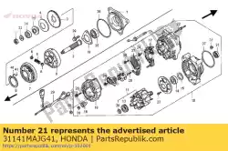 Qui puoi ordinare paraolio da Honda , con numero parte 31141MAJG41: