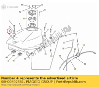 00H00402581, Aprilia, blocco silenzioso, Nuovo