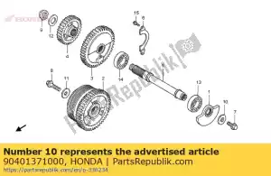 honda 90401371000 sluitring, 12,2x33x3,2 - Onderkant