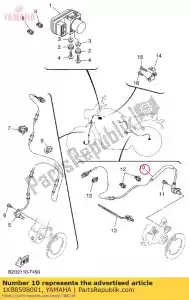 yamaha 1XB8598001 wheel sensor assy, - Bottom side