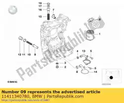 Here you can order the piston from BMW, with part number 11411340780: