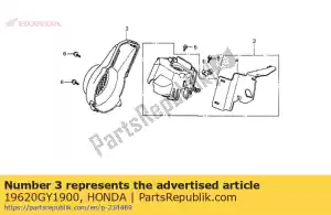 Honda 19620GY1900 shroud comp. - Onderkant