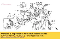 Aqui você pode pedir o suspensão, unidade de ignição em Honda , com o número da peça 30405MM5000:
