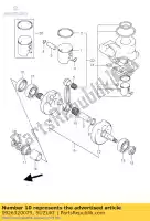 0926320079, Suzuki, ?o?ysko, cr.pin suzuki rm 80 2000 2001, Nowy