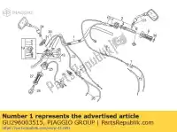 GU296003515, Piaggio Group, guiador cromado. moto-guzzi california iii carburatori california iii iniezione nevada v 350 650 750 1000 1985 1986 1987 1990 1991 1992, Novo