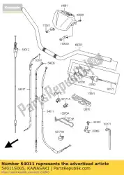 Here you can order the cable-clutch from Kawasaki, with part number 54011S005: