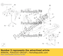 Aprilia 898696, Koplamp kabelboom, OEM: Aprilia 898696