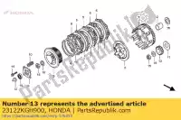 23122KGH900, Honda, gear b, primary drive (20 honda cbr  rw r repsol rs rt cbr125r cbr125rs cbr125rw cbr125rt 125 , New