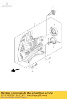 351730BE20, Suzuki, couverture suzuki gs  u fh f fu h fm hu gs500ef 500 , Nouveau