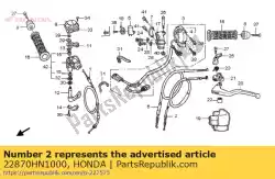 Aqui você pode pedir o comp. Cabo, embreagem em Honda , com o número da peça 22870HN1000: