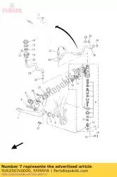 Qui puoi ordinare cilindro principale da Yamaha , con numero parte 5VK2583V0000: