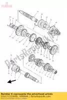 2GU171510000, Yamaha, gear, 5th pinion yamaha yfz 350 2000 2001 2002 2003 2004 2005 2006 2007 2008 2009 2011, New