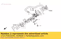 17217GEZ640, Honda, buis, magneetventiel honda nps zoomer  nps50 50 , Nieuw