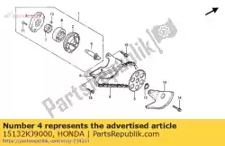 Here you can order the shaft, oil pump from Honda, with part number 15132KJ9000: