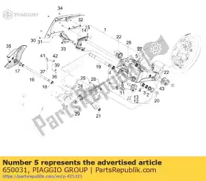 Piaggio Group 650031 gabbia a rulli 25x32x24 - Il fondo