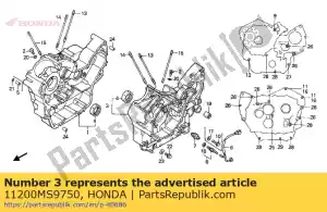 Honda 11200MS9750 comp. cárter, l - Lado inferior