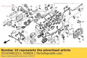 Honda 35161MEL013 sensore comp, banco - Il fondo