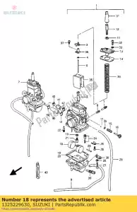 suzuki 1325229630 float - Bottom side