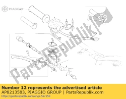 Aprilia AP8213583, ?ruba pokrywy pompy, OEM: Aprilia AP8213583