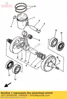 3JE116350100, Yamaha, t?ok (0,25 mm o / s) yamaha yz yzlc 250, Nowy