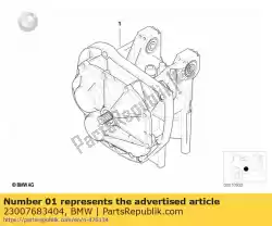 Aqui você pode pedir o transmissão de 6 velocidades / formato de dente profundo - prata em BMW , com o número da peça 23007683404: