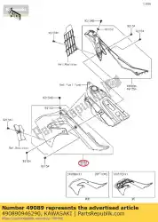 Ici, vous pouvez commander le 01 carénage-moteur,lh,l. Vert auprès de Kawasaki , avec le numéro de pièce 490890946290: