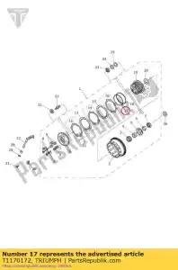 triumph T1170172 lente, trillingen - Onderkant