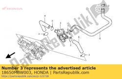 Tutaj możesz zamówić brak opisu w tej chwili od Honda , z numerem części 18650MBW003: