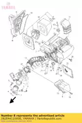 Ici, vous pouvez commander le capuchon, boîtier plus propre auprès de Yamaha , avec le numéro de pièce 1B2E44120000: