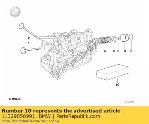 bmw 11329056991 container - Bottom side