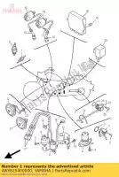 4WY825400000, Yamaha, neutral switch assy yamaha xvz xvztf 1300 1998 1999 2000 2001, New