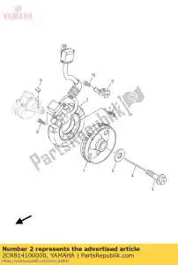 yamaha 2CR814100000 statore - Il fondo