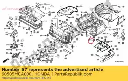 Aqui você pode pedir o colar, montagem de tronco em Honda , com o número da peça 90505MCA000: