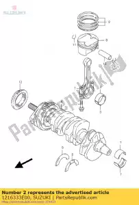 Suzuki 1216333E00 ?ruba, ??cznik - Dół