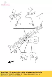 Aqui você pode pedir o plug tampa assy em Yamaha , com o número da peça 4VW823700000: