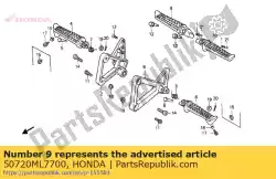 Qui puoi ordinare nessuna descrizione disponibile al momento da Honda , con numero parte 50720ML7700: