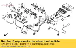 deksel, waterdichte koppeling van Honda, met onderdeel nummer 32139MFLD00, bestel je hier online: