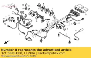 honda 32139MFLD00 deksel, waterdichte koppeling - Onderkant