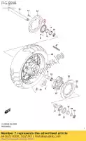 6416217G00, Suzuki, anel, sensor de velocidade suzuki sv  s dl vstrom a sa u su sua ua sf sv650nsnasa sv650sa dl1000a v strom dl1000xa 650 1000 , Novo