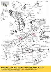 Here you can order the bolt-socket,6x40,blac common from Kawasaki, with part number 120CB0640: