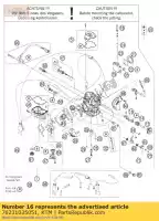 76231035051, KTM, válvula de aceleração de braço de ligação cpl.07 ktm exc ktm rally smr supermoto sx sxs xc xcf xcr 250 400 450 505 525 530 690 2007 2008 2009 2010 2011 2012, Novo