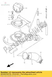 klep, brandstoftank van Suzuki, met onderdeel nummer 8928050F00, bestel je hier online: