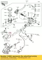 110540636, Kawasaki, wspornik, zbiornik zasobnikowy, f zx140 kawasaki  zzr 1400 2006 2007 2008 2009 2010 2011 2012 2013 2014 2015 2017, Nowy