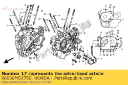 Ici, vous pouvez commander le aucune description disponible pour le moment auprès de Honda , avec le numéro de pièce 90030MS9750: