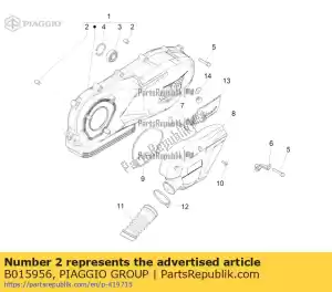 Piaggio Group B015956 trzpie? d. 9,5 h = 15 - Dół