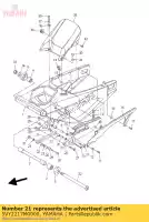 5VY2217M0000, Yamaha, Bras 1 yamaha yzf r 1000 2004 2005 2006, Nouveau